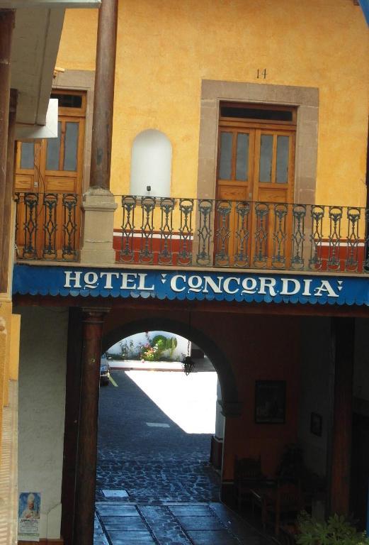 Hotel Concordia パツクアロ エクステリア 写真